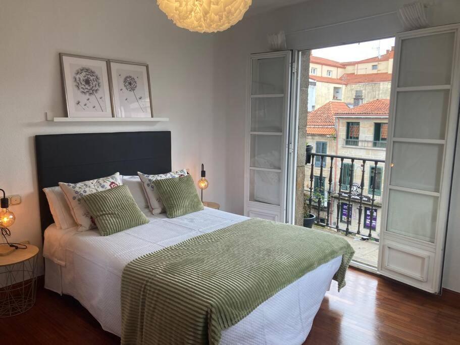 Апартаменты Hyp - A Casa Do Correo Vello - O Balcon Понтеведра Экстерьер фото